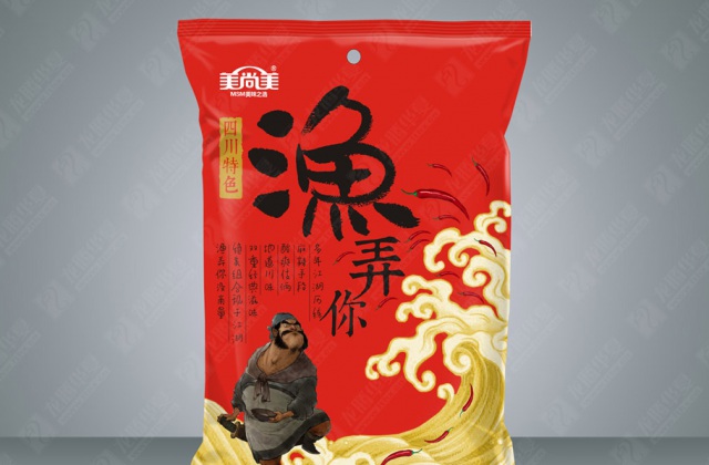 工业设计：美尚美鱼调料9款包装设计渲染图浏览